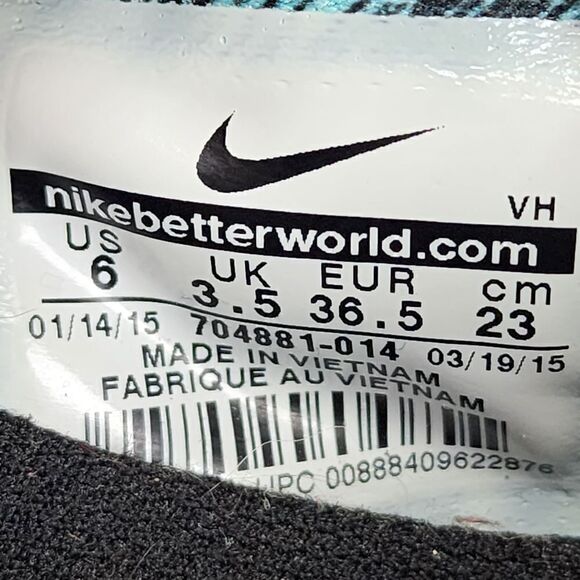 Nike FS Lite Run 2 Black Sneakers - Picture 8 of 8